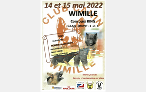 Concours du club les 14 et 15 mai 2022